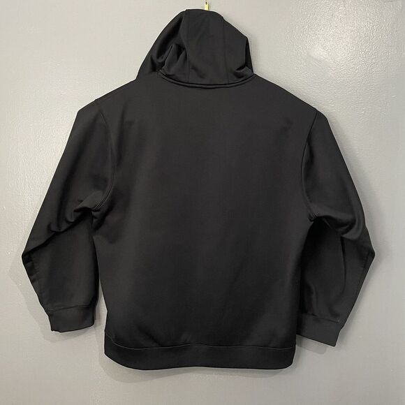 Under Armour Hoodie Mens XLarge Ball State Cardinals Black Red Sweater Football‎ - Picture 9 of 12